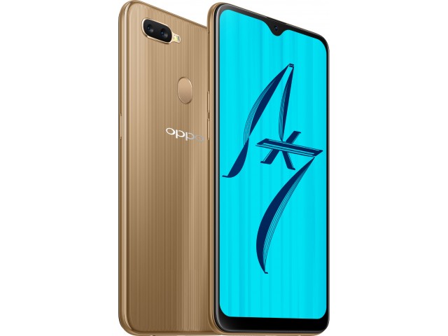 OPPO AX7 BLUE / GOLD